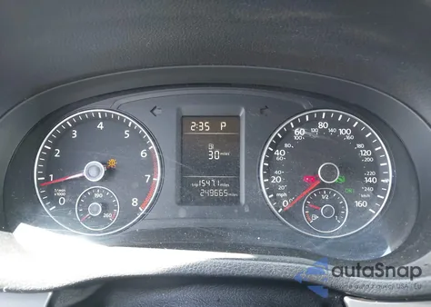 2013 Volkswagen Passat 2.5L S from USA, damaged, VIN 1VWAP7A32DC004845